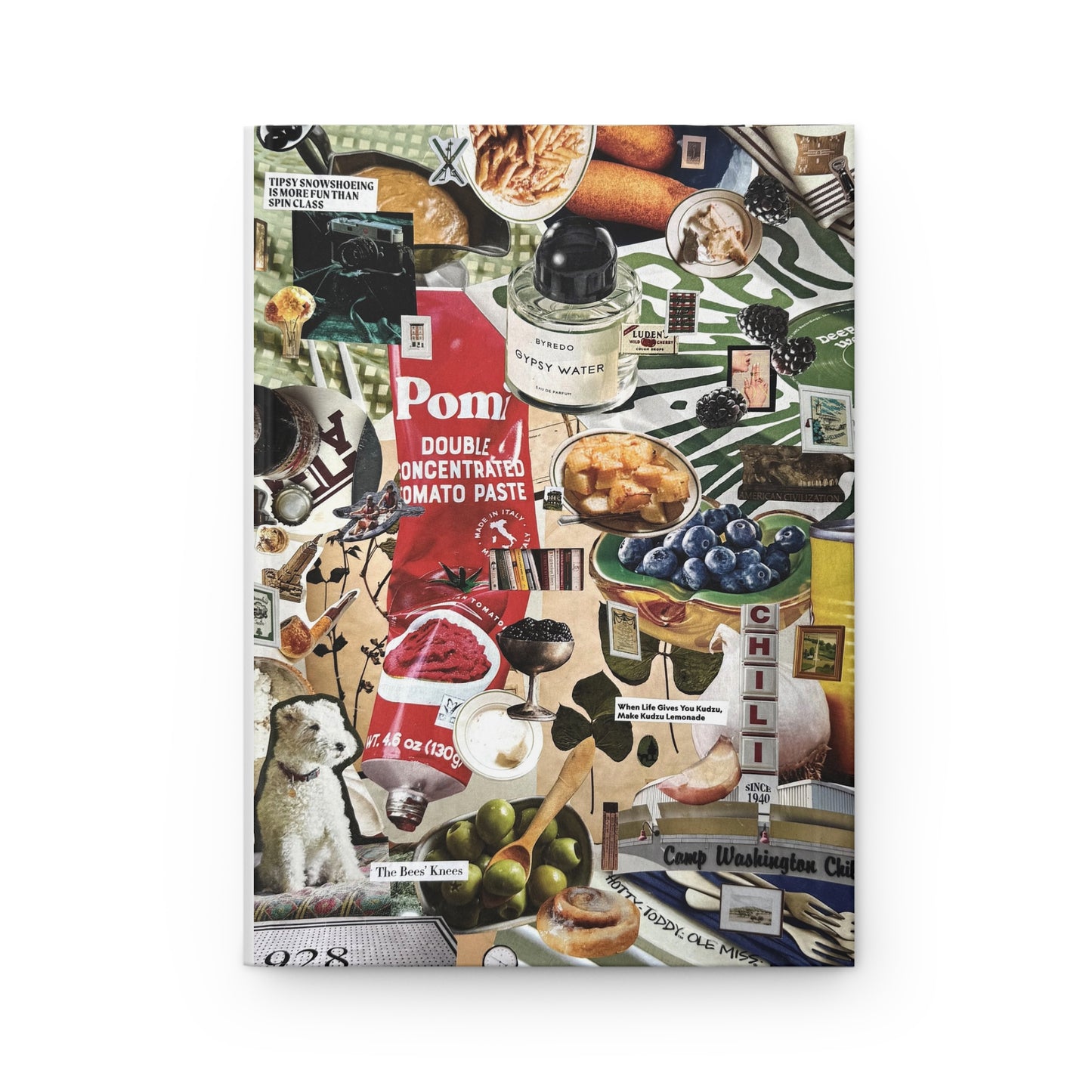 Brie & Olives | Hardcover Journal | Double Sided