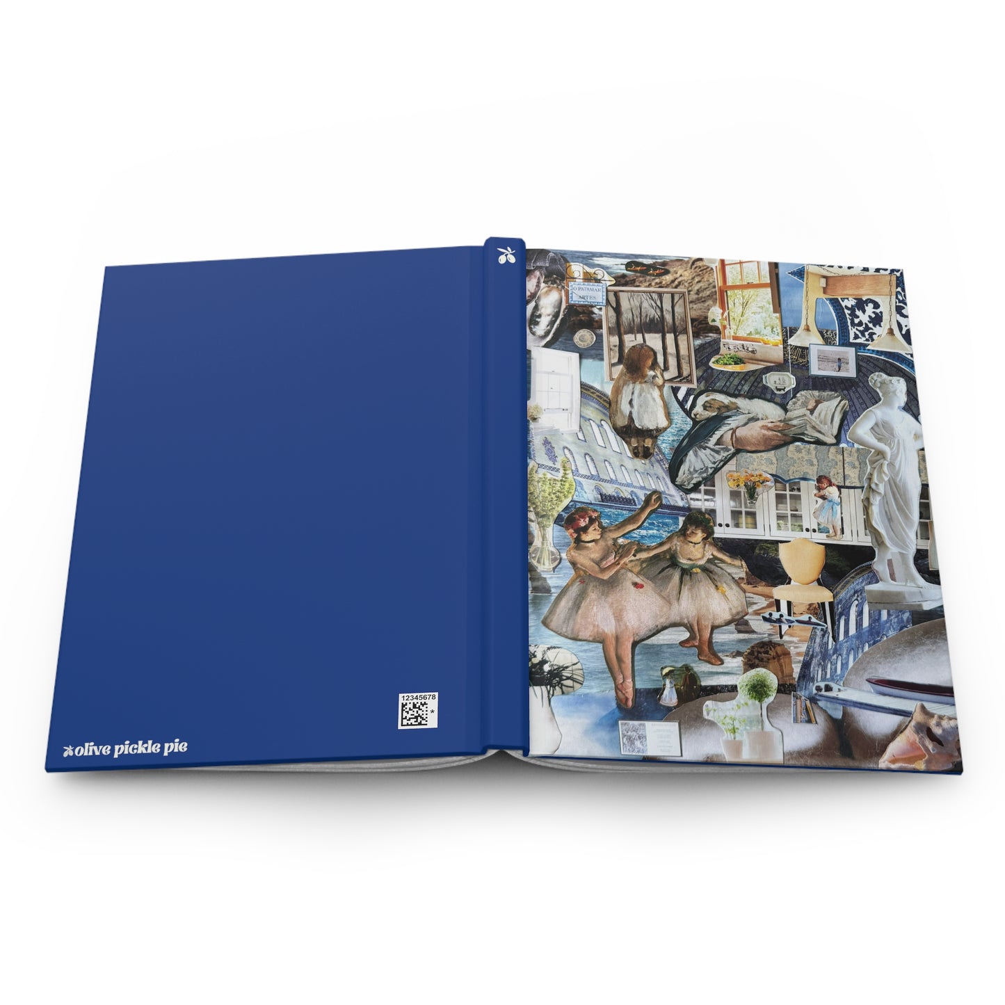 Girl in Blue | Hardcover Journal