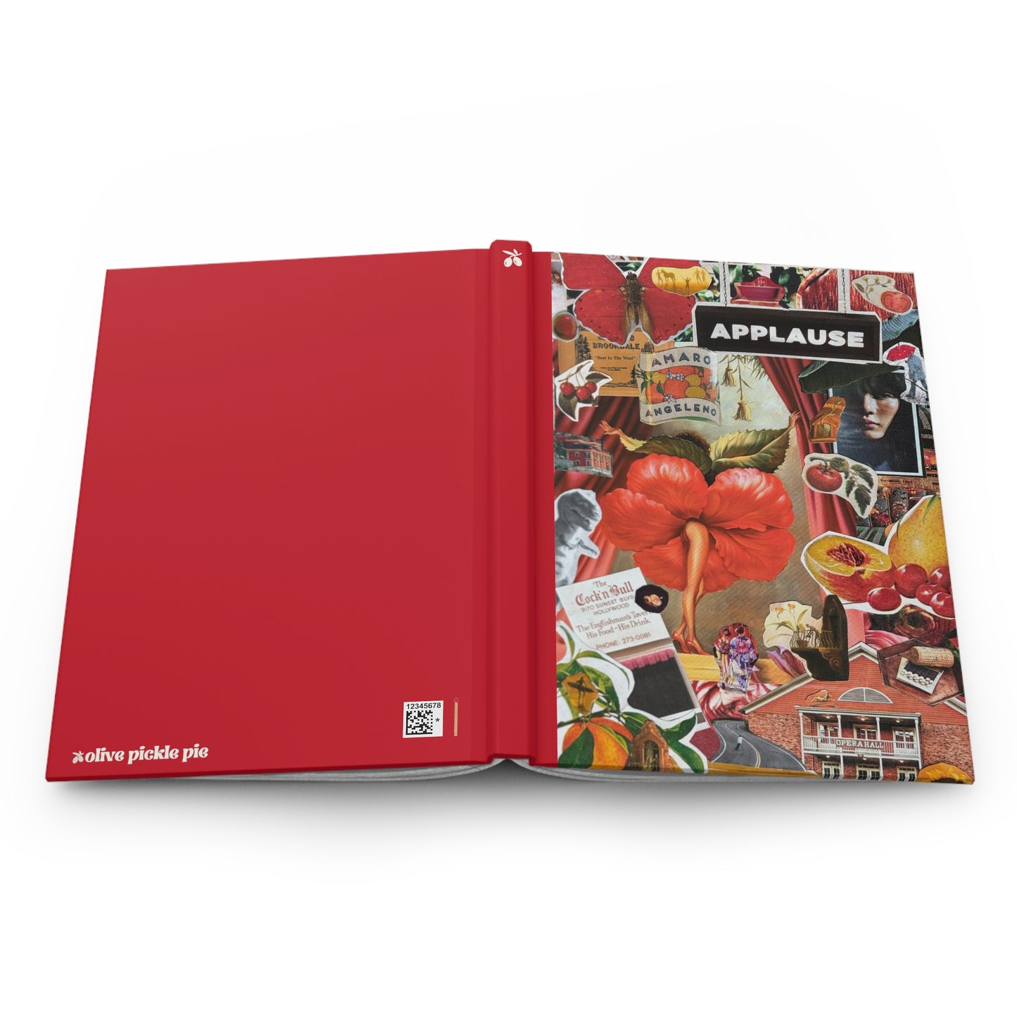 Cherry Applause | Hardcover Journal