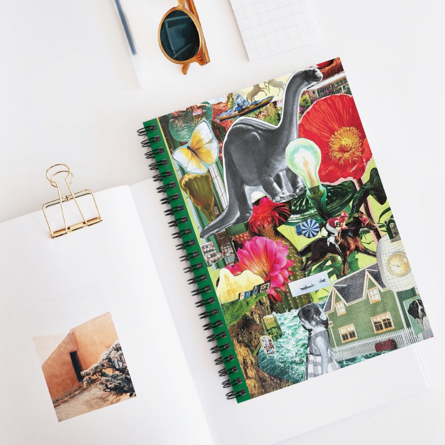 Dino Night Light | Spiral Notebook