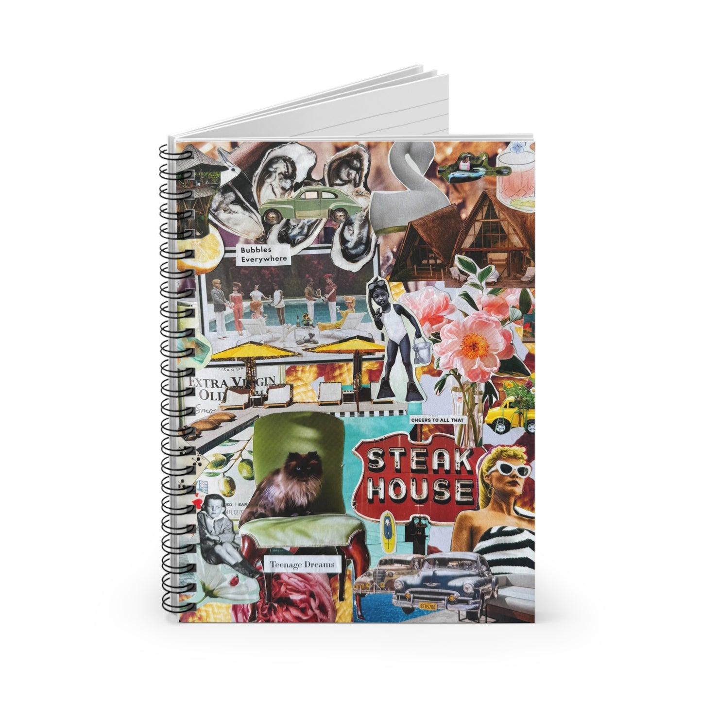 Bubbles Everywhere | Spiral Notebook