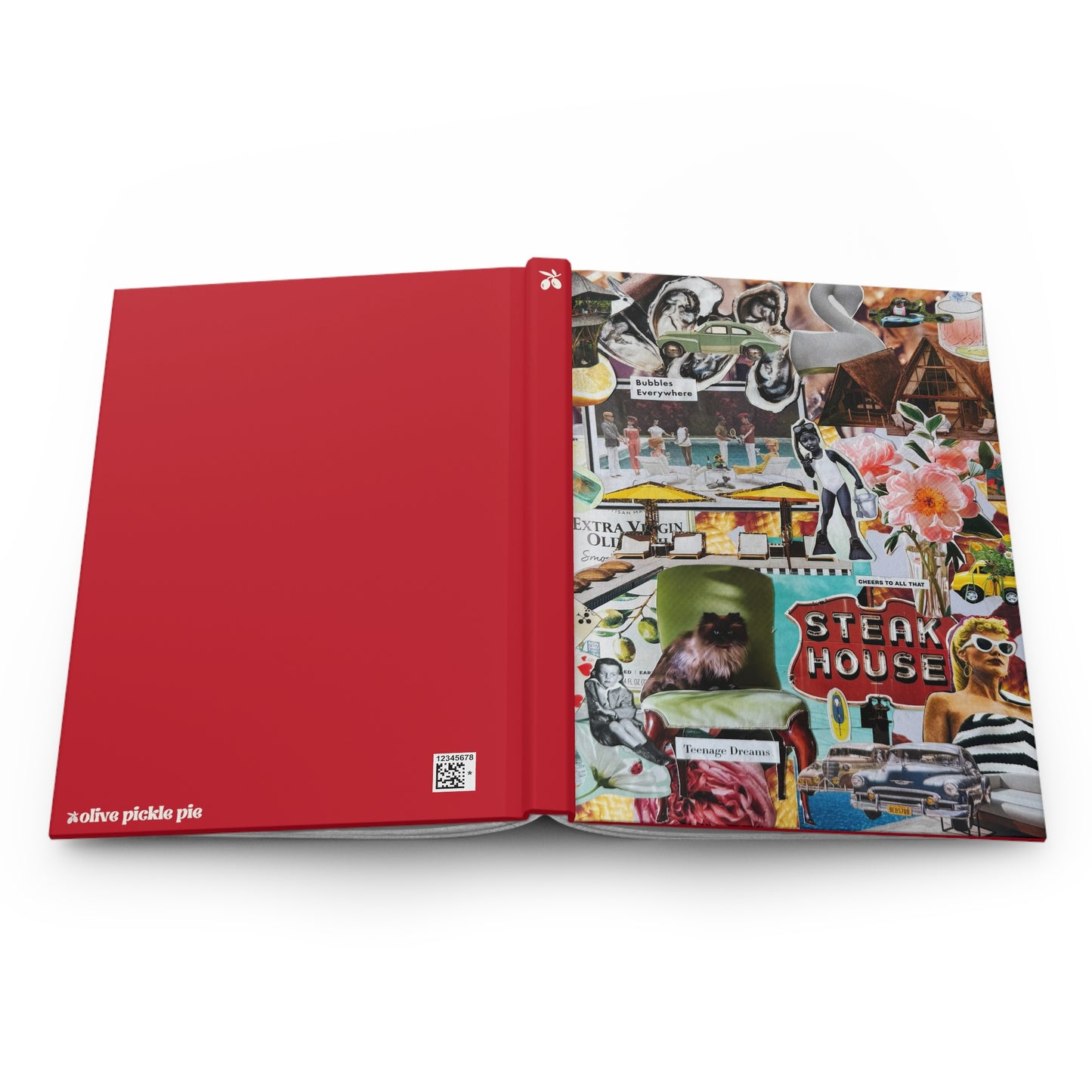 Bubbles Everywhere | Hardcover Journal