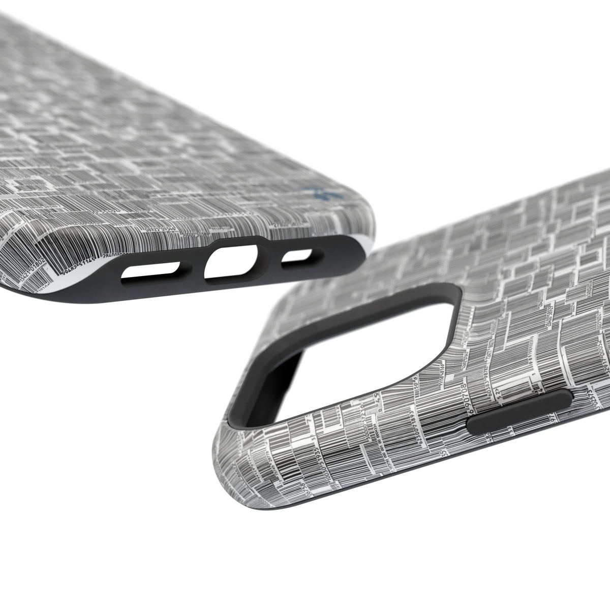 Barcode Collage Phone Case | Magnetic Impact-Resistant Phone Case