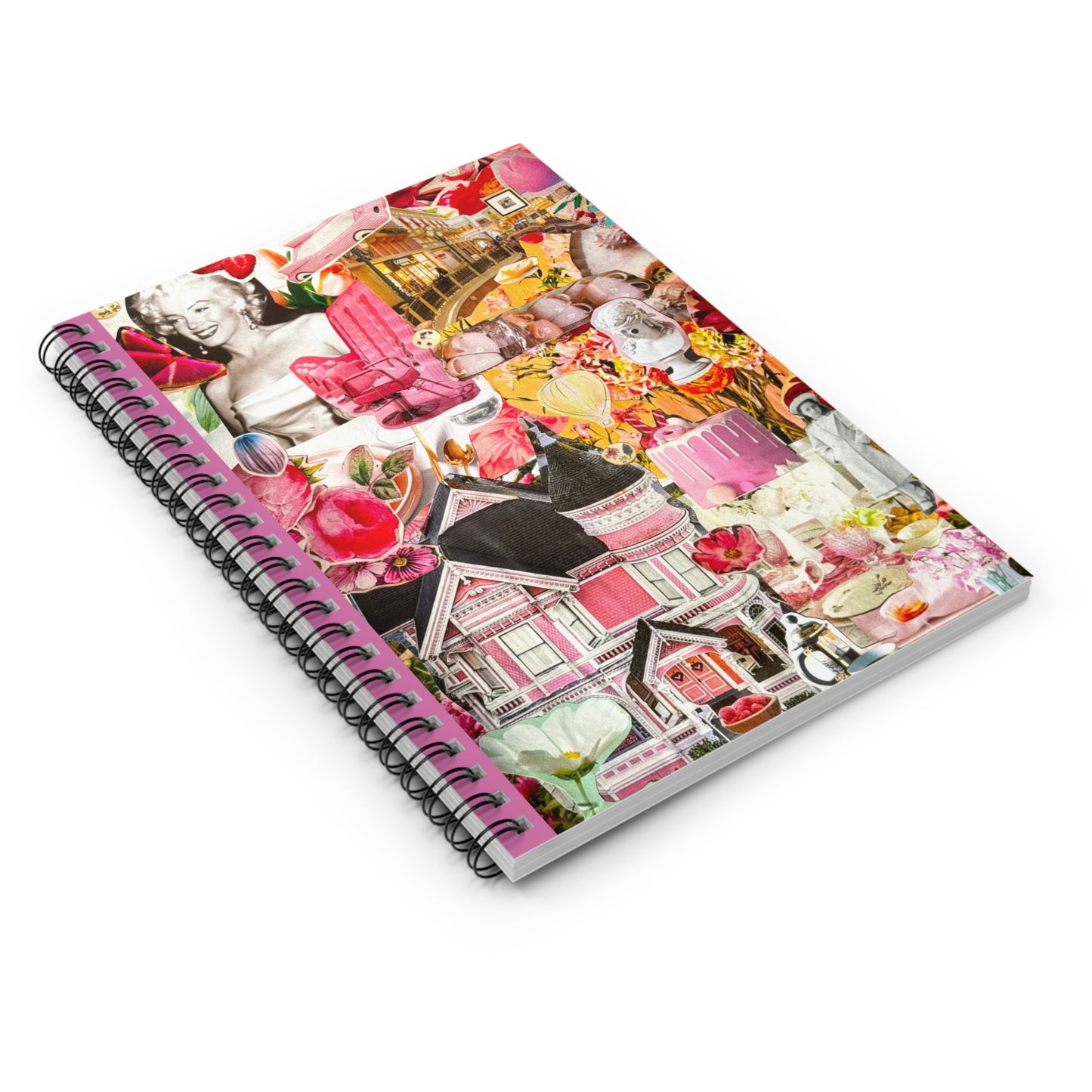 Strawberry Teatime | Spiral Notebook
