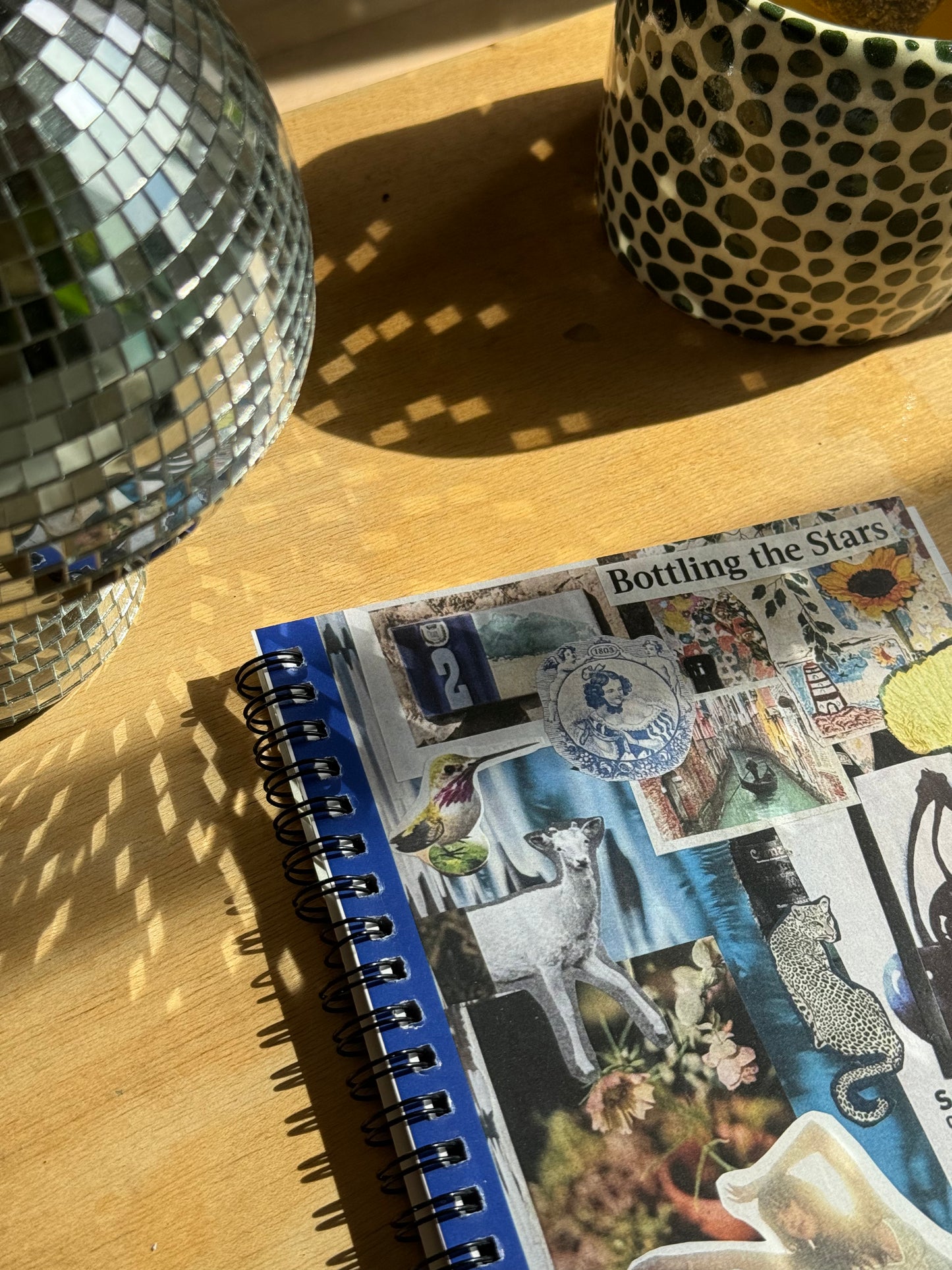 Bottling The Stars | Spiral Notebook