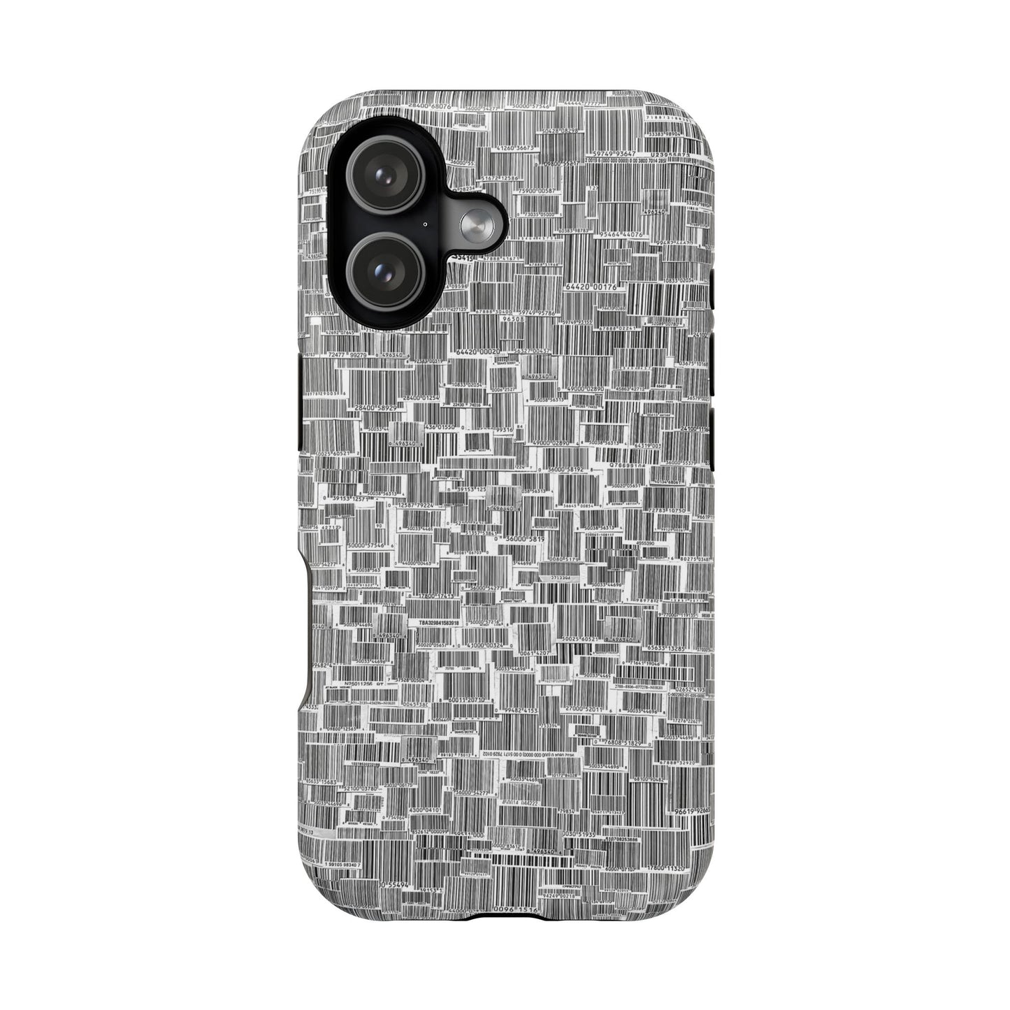Barcode Collage Phone Case - Magnetic Impact-Resistant Phone Case