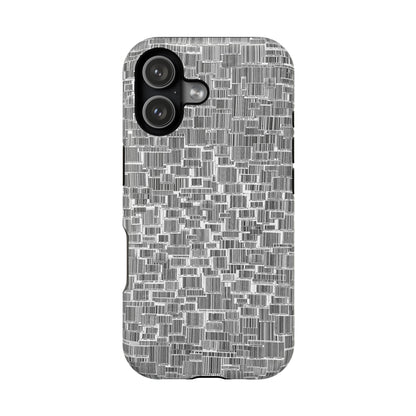 Barcode Collage Phone Case - Magnetic Impact-Resistant Phone Case