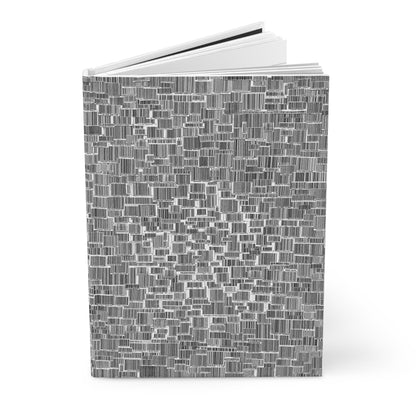 Why Not, Bar Code Collage | Hardcover Journal | Double Sided