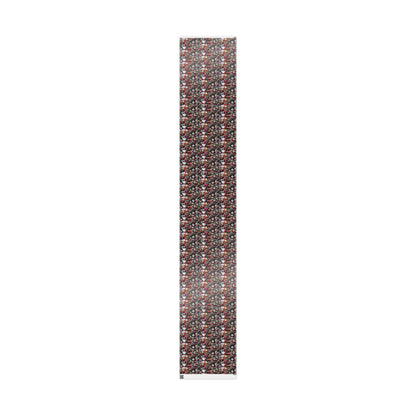 Bright Red Lipstick | Analog Collage Wrapping Paper