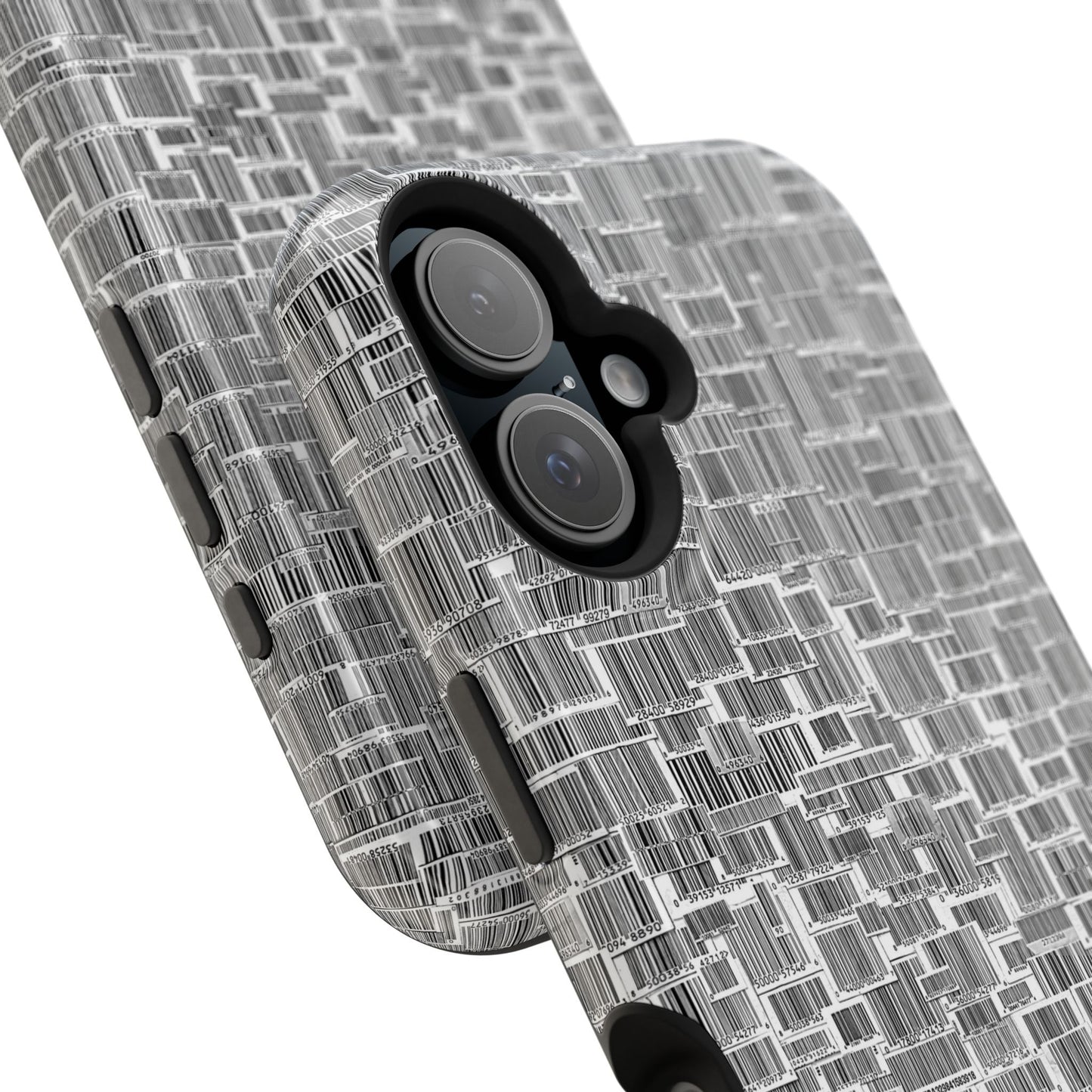 Barcode Collage Phone Case - Magnetic Impact-Resistant Phone Case