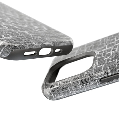 Barcode Collage Phone Case - Magnetic Impact-Resistant Phone Case