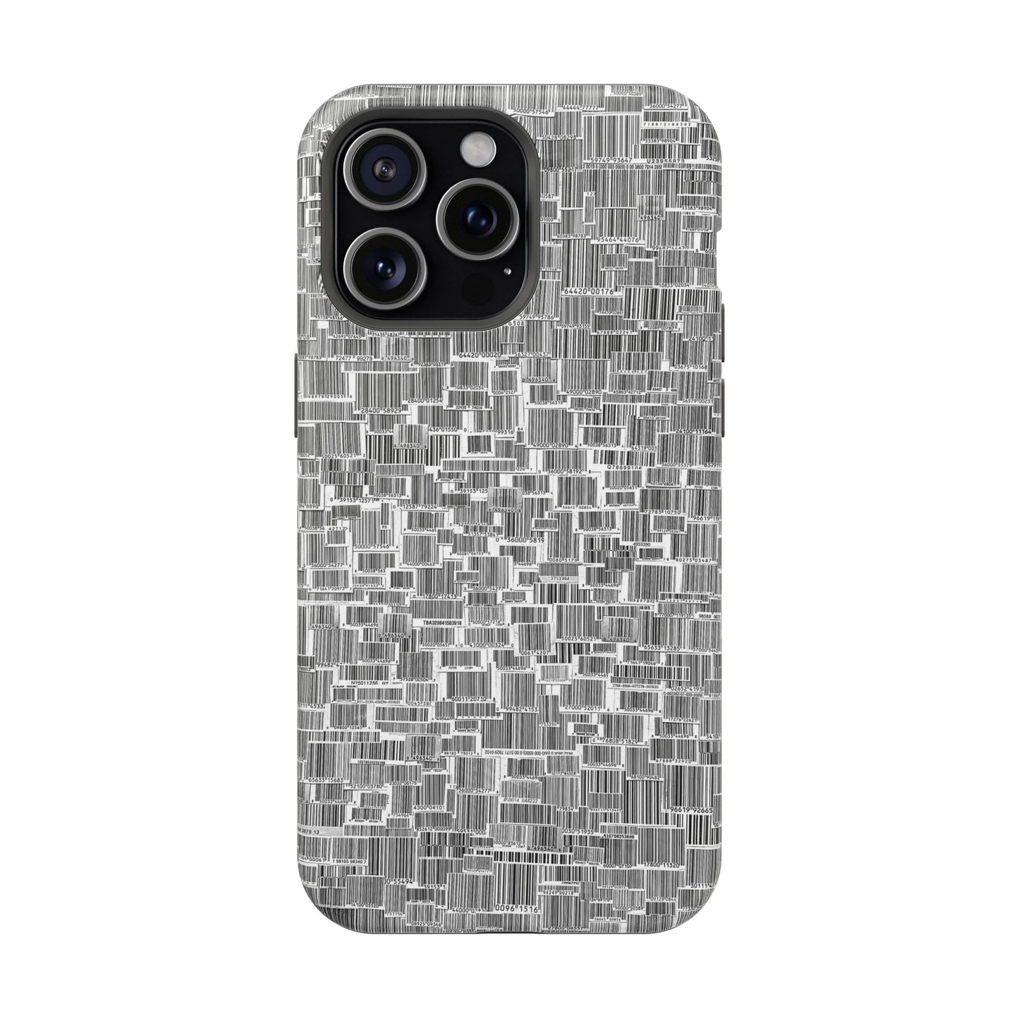 Barcode Collage Phone Case - Magnetic Impact-Resistant Phone Case