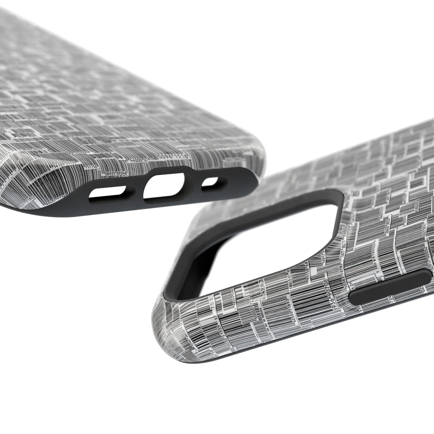 Barcode Collage Phone Case - Magnetic Impact-Resistant Phone Case