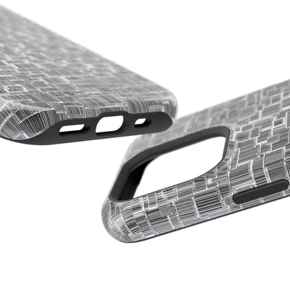 Barcode Collage Phone Case - Magnetic Impact-Resistant Phone Case