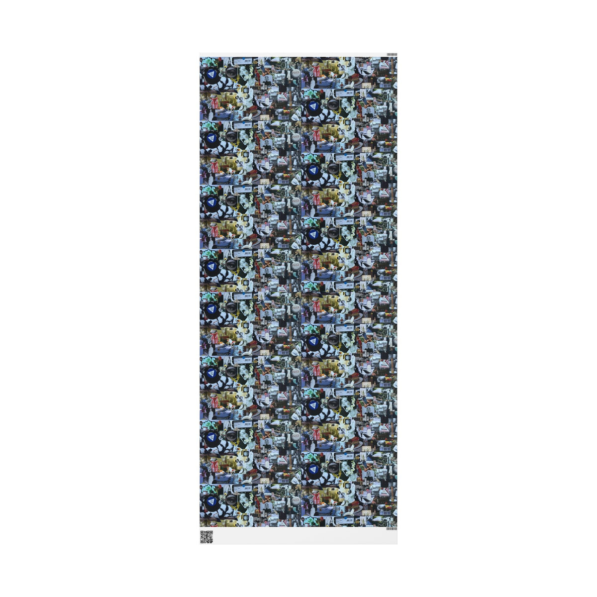 Lipstick and Loud Noises  | Collage Wrapping Paper