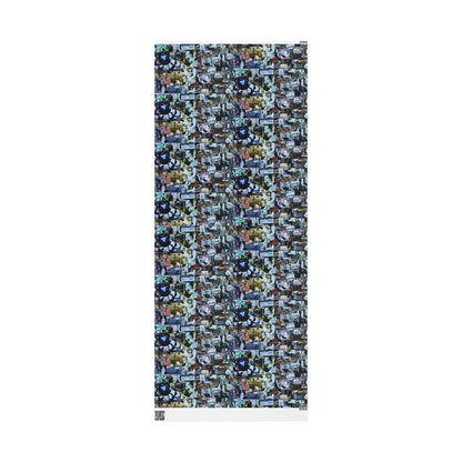 Lipstick and Loud Noises  | Collage Wrapping Paper