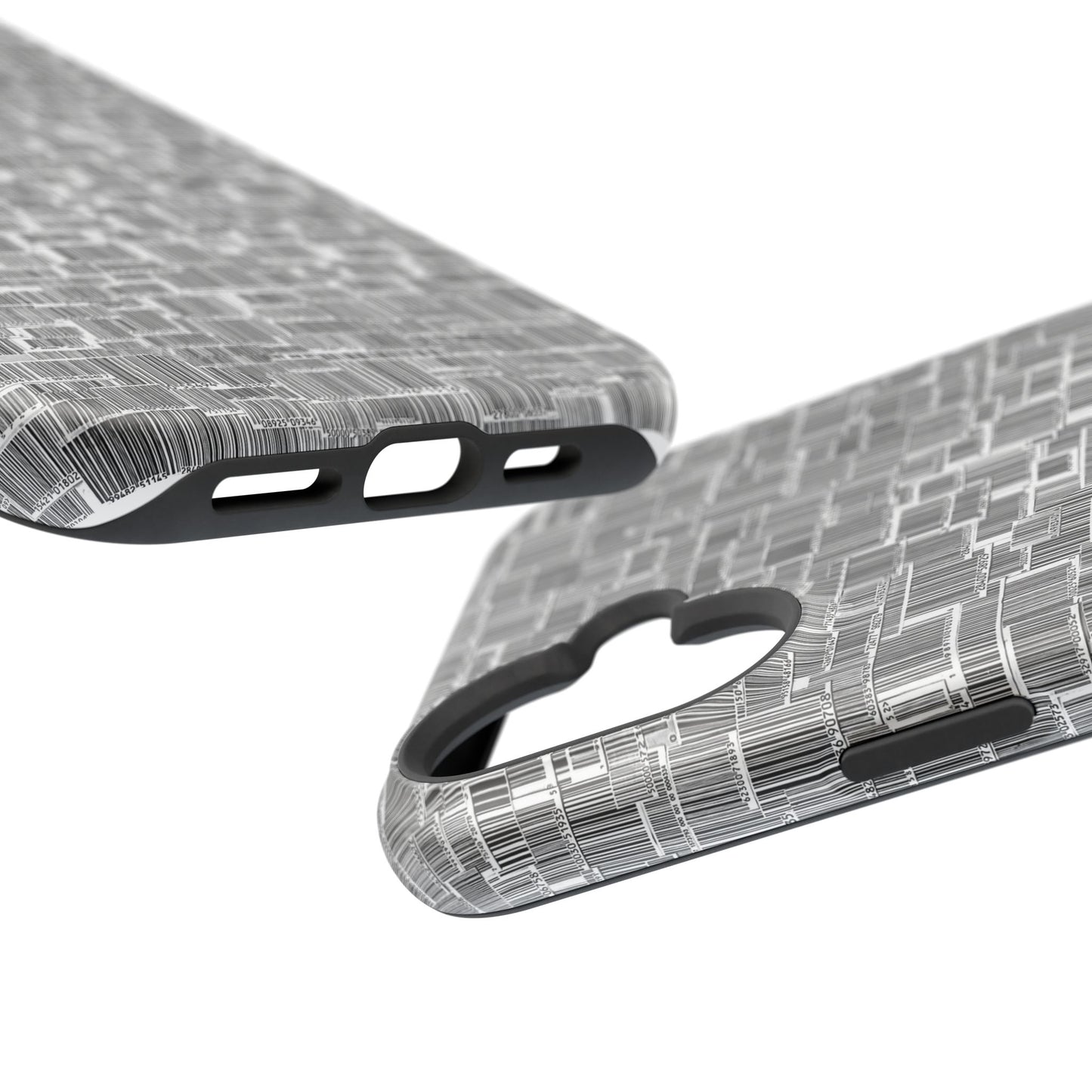 Barcode Collage Phone Case - Magnetic Impact-Resistant Phone Case