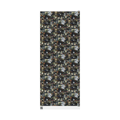 Do Not Distrub | Vintage Collage Art Wrapping Paper