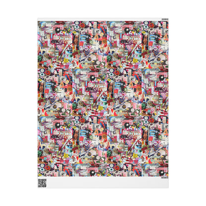 In My Crafty Era | Collage Art Wrapping Paper