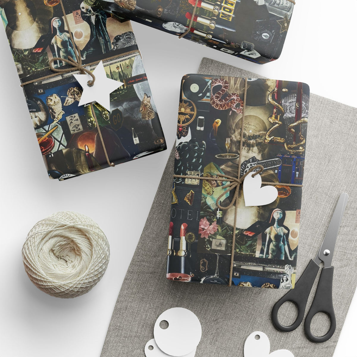 Do Not Distrub | Vintage Collage Art Wrapping Paper