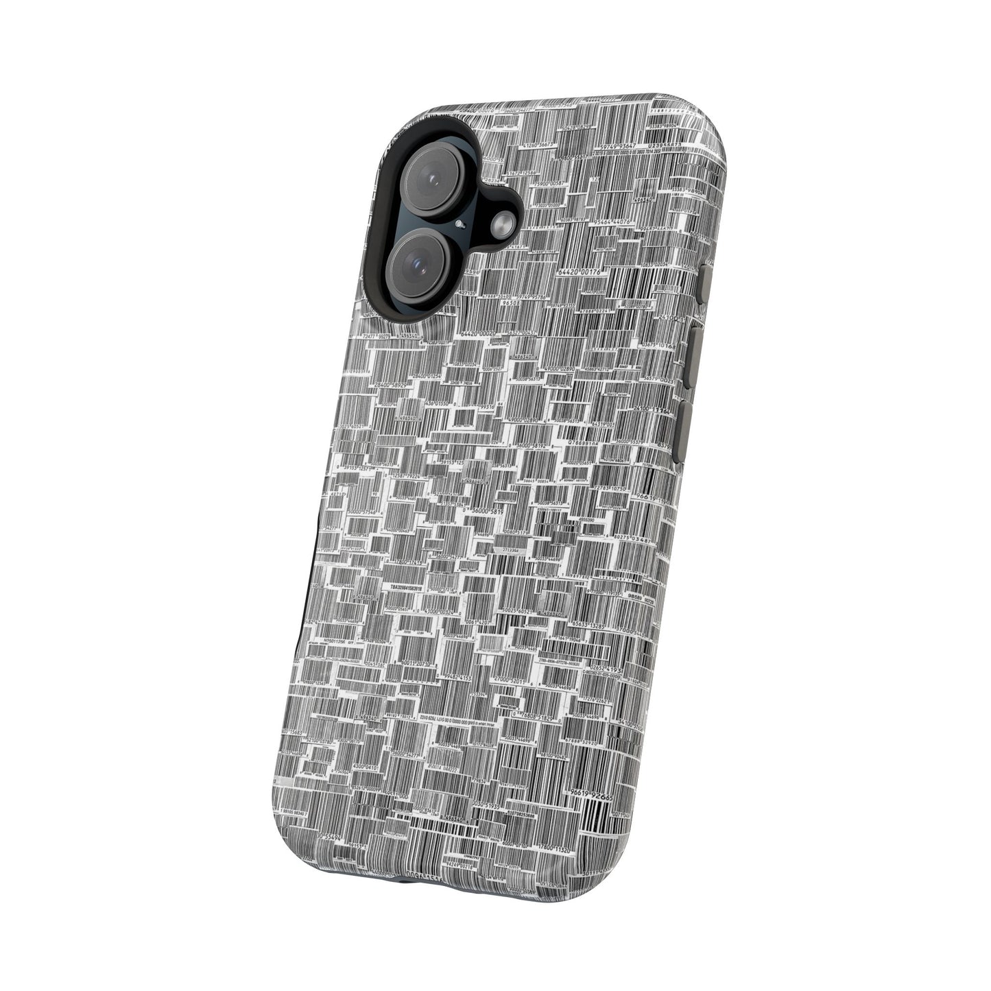 Barcode Collage Phone Case - Magnetic Impact-Resistant Phone Case