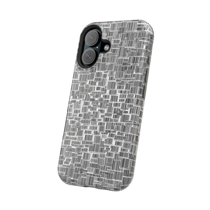 Barcode Collage Phone Case - Magnetic Impact-Resistant Phone Case