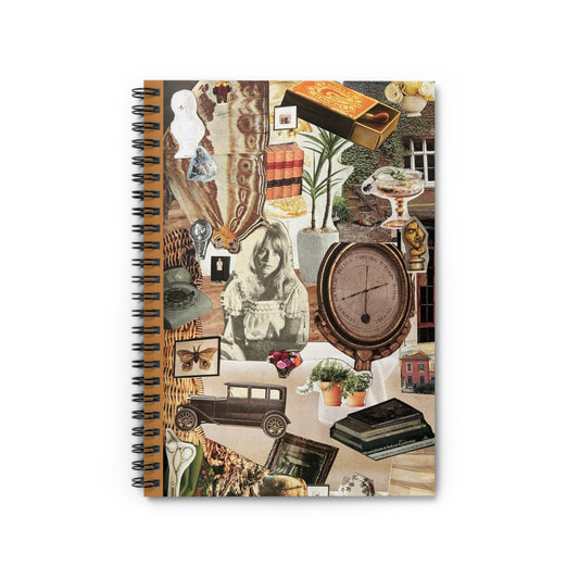 Moth Library | Spiral Notebook