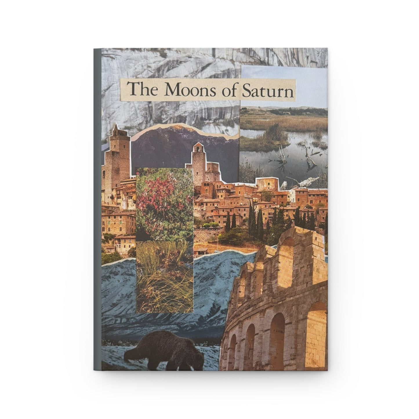 Moons of Saturn | Hardcover Journal