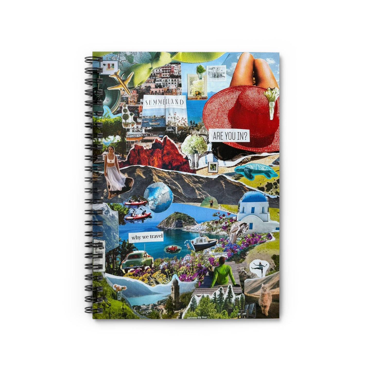 One Way Ticket | Spiral Notebook