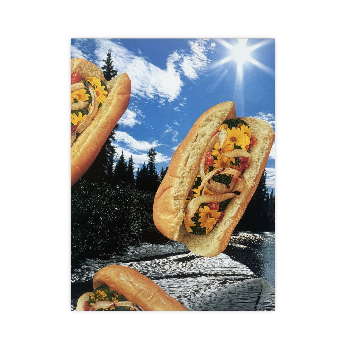 Wanderlust & Mustard | Surreal Analog Collage Art Print