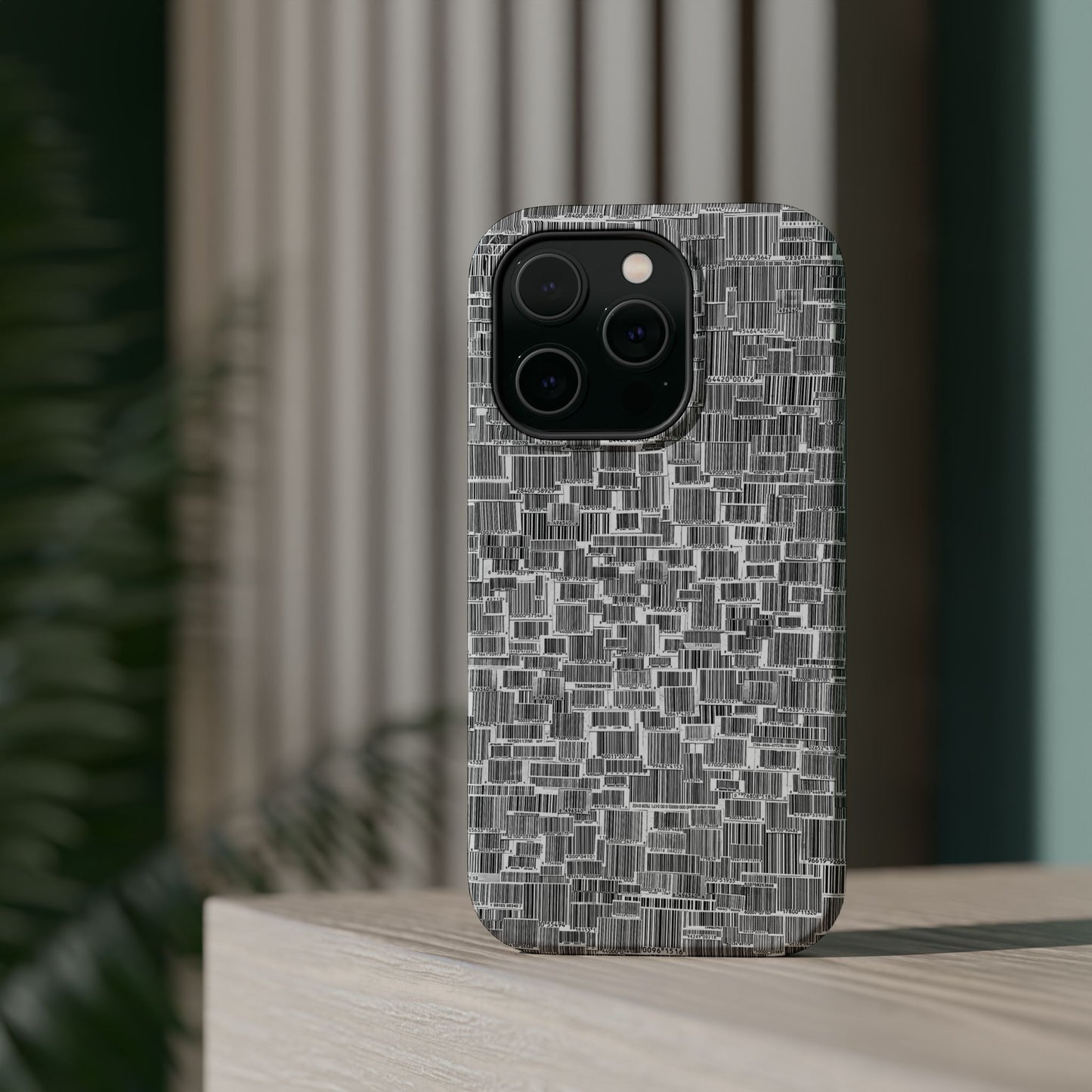Barcode Collage Phone Case - Magnetic Impact-Resistant Phone Case