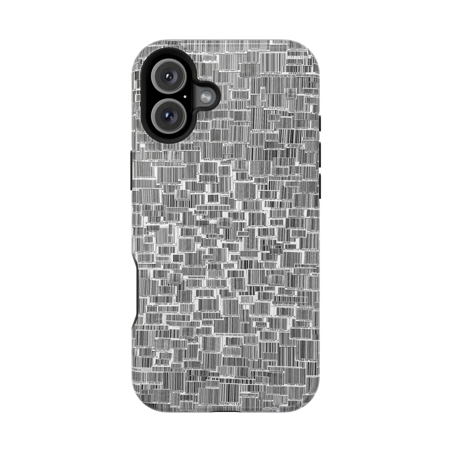 Barcode Collage Phone Case - Magnetic Impact-Resistant Phone Case