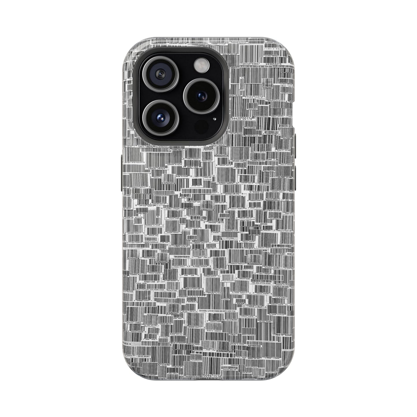Barcode Collage Phone Case - Magnetic Impact-Resistant Phone Case
