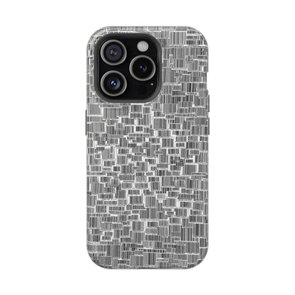 Barcode Collage Phone Case - Magnetic Impact-Resistant Phone Case