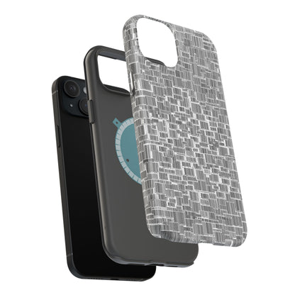 Barcode Collage Phone Case - Magnetic Impact-Resistant Phone Case