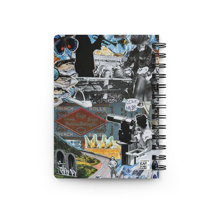 French Penguins | Mini Spiral Notebook