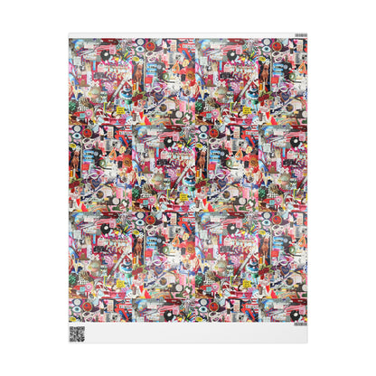 In My Crafty Era | Collage Art Wrapping Paper