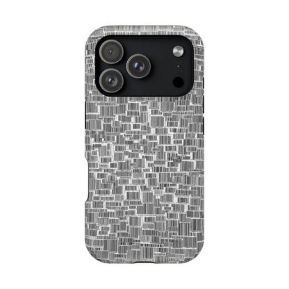 Barcode Collage Phone Case - Magnetic Impact-Resistant Phone Case