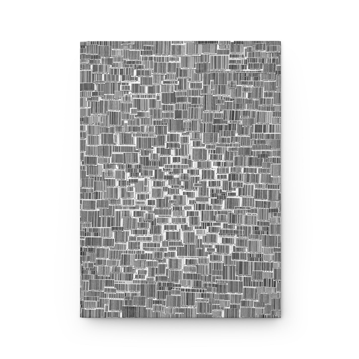 Why Not, Bar Code Collage | Hardcover Journal | Double Sided