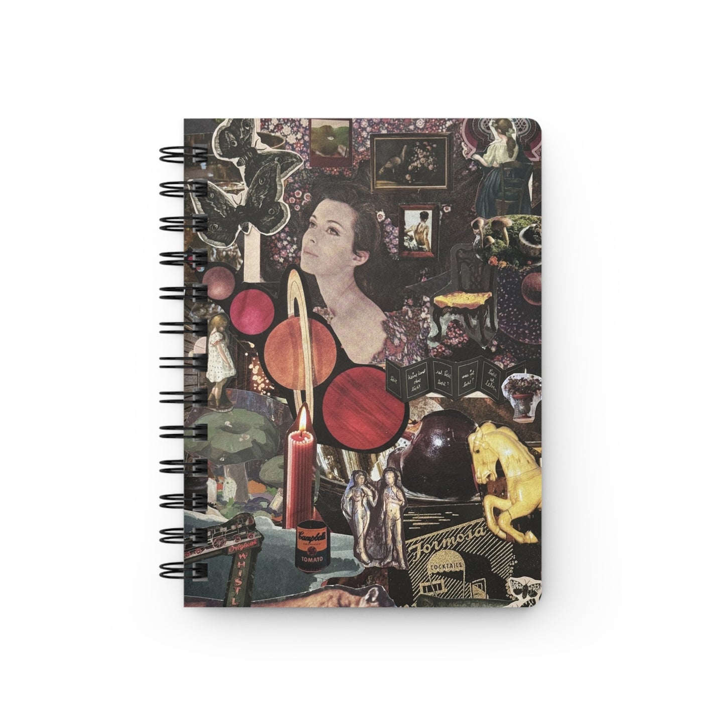 Velvet Daisy | Mini Spiral Notebook