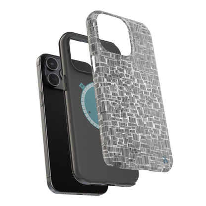 Barcode Collage Phone Case  | Magnetic Impact-Resistant Phone Case