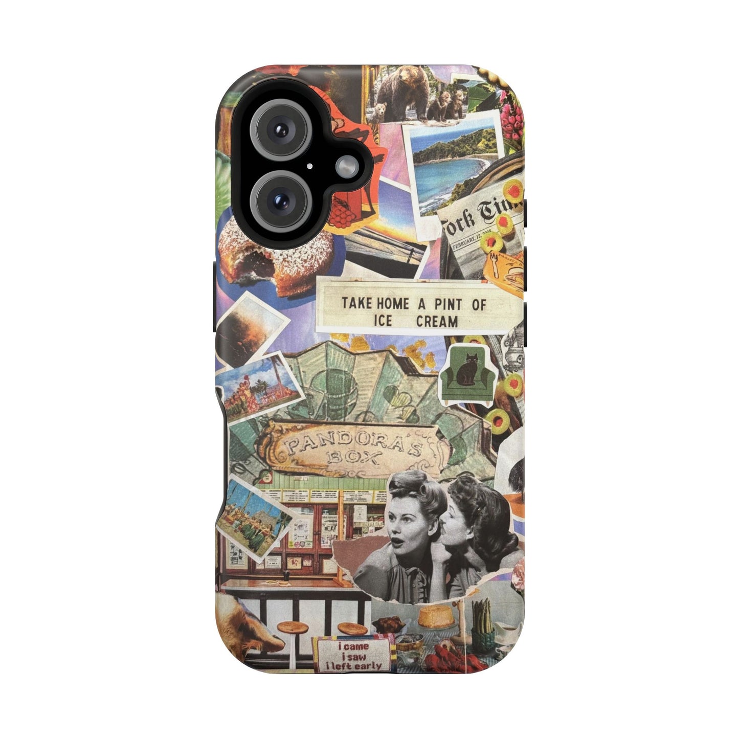 Pint of Ice Cream | Collage Phone Case