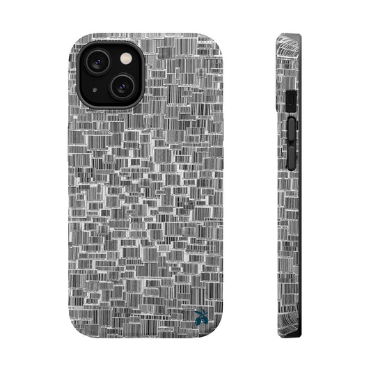 Barcode Collage Phone Case  | Magnetic Impact-Resistant Phone Case