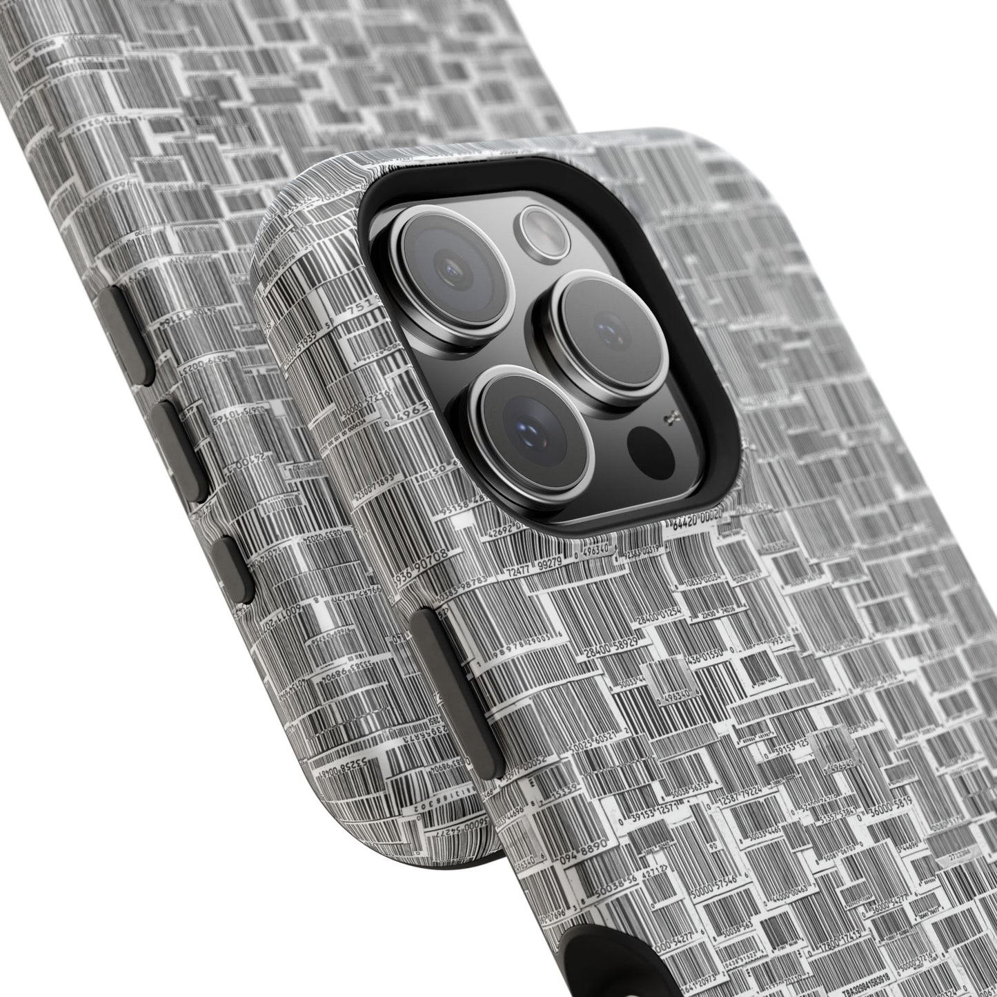 Barcode Collage Phone Case - Magnetic Impact-Resistant Phone Case