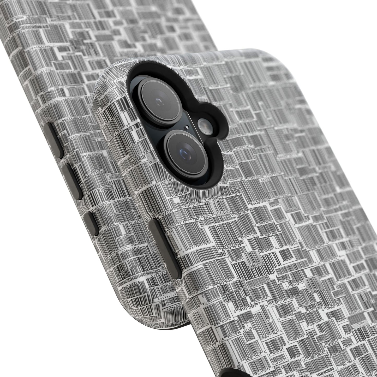 Barcode Collage Phone Case - Magnetic Impact-Resistant Phone Case