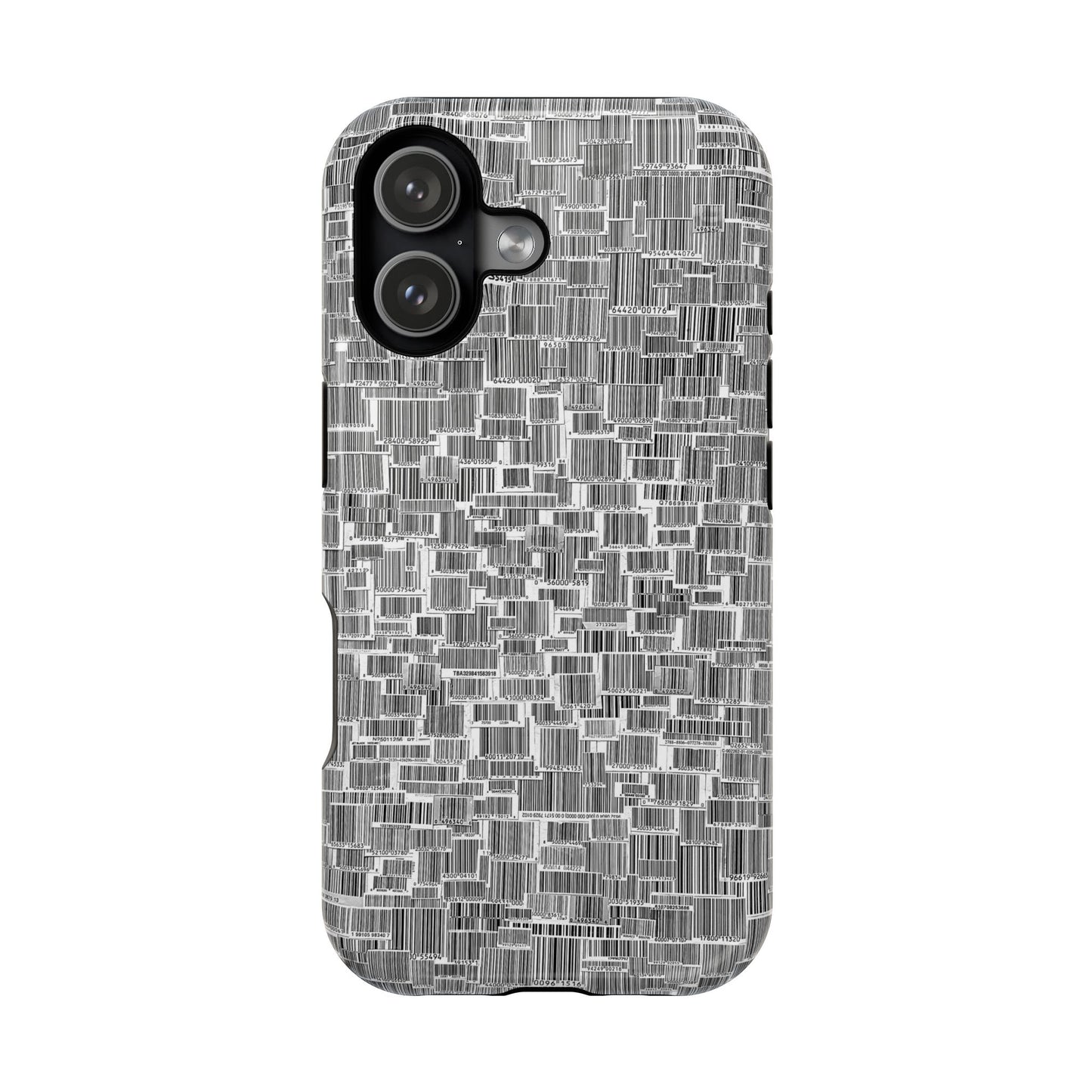 Barcode Collage Phone Case - Magnetic Impact-Resistant Phone Case