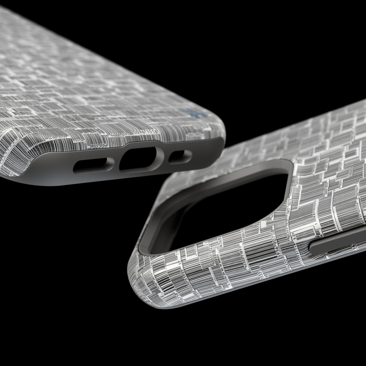 Barcode Collage Phone Case  | Magnetic Impact-Resistant Phone Case