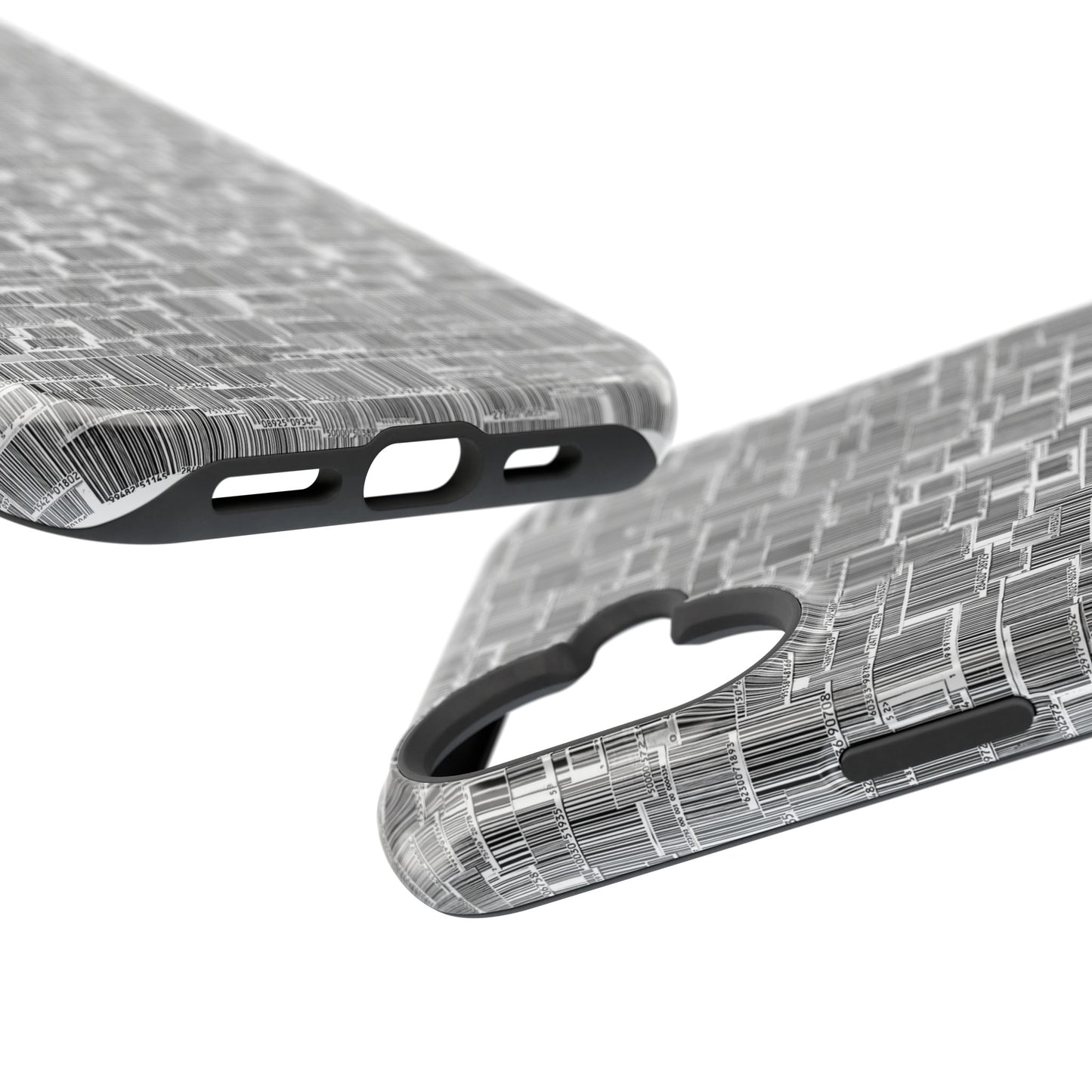 Barcode Collage Phone Case - Magnetic Impact-Resistant Phone Case