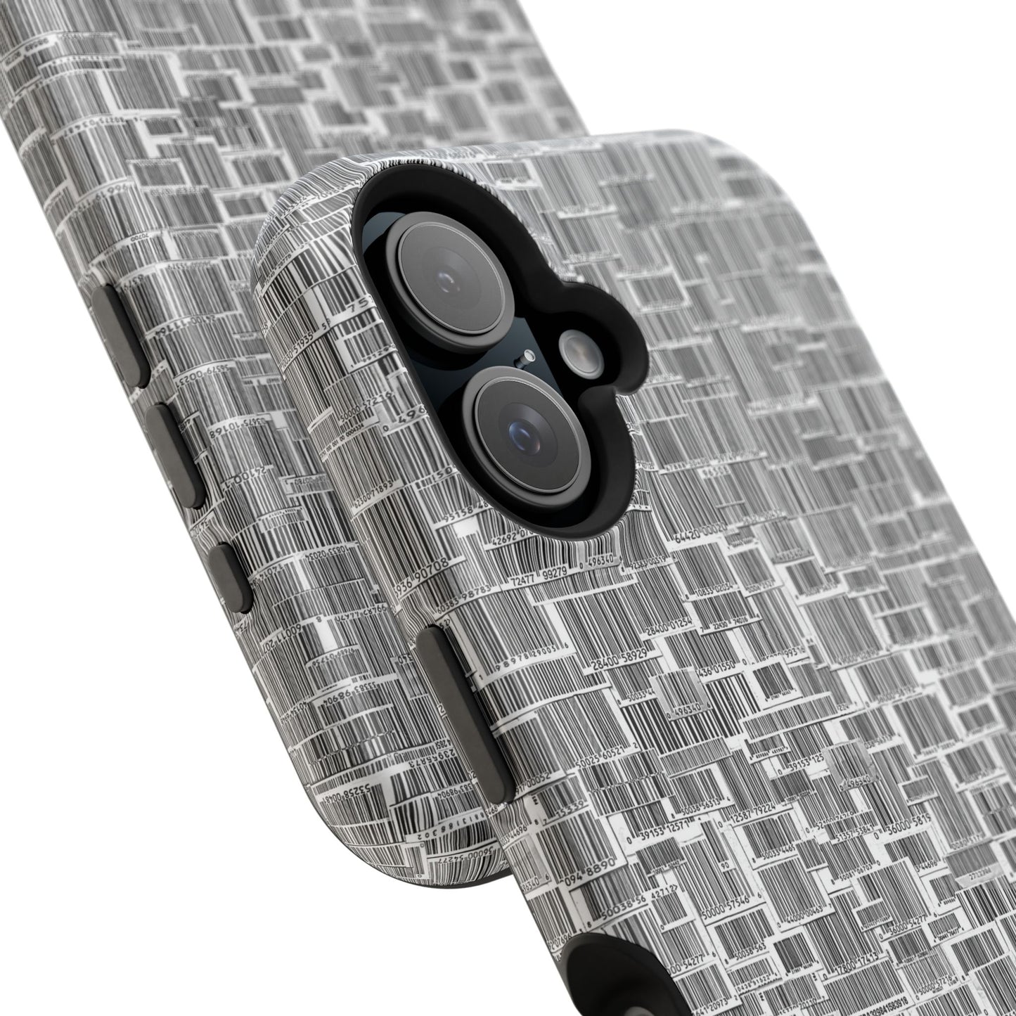 Barcode Collage Phone Case - Magnetic Impact-Resistant Phone Case