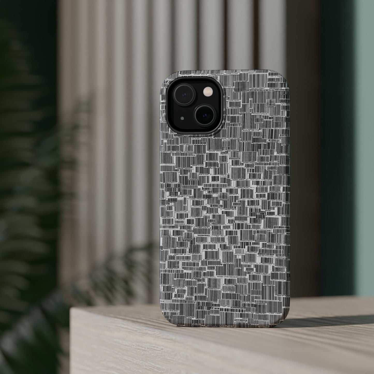 Barcode Collage Phone Case - Magnetic Impact-Resistant Phone Case